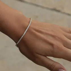 tennisarmband 5,00 ct in 14 karaat goud