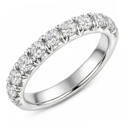 lab grown diamant ring in 14 karaat witgoud 1,0 ct