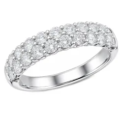 lab grown diamant ring in 14 karaat witgoud 1,50 ct