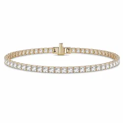 tennisarmband 3,14 ct in 14 karaat goud