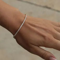 tennisarmband 2,69 ct in 14 karaat goud