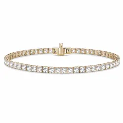 tennisarmband 2,69 ct in 14 karaat goud