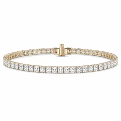 tennisarmband 5,00 ct in 14 karaat goud