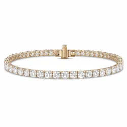 tennisarmband 6,61 ct in 14 karaat goud
