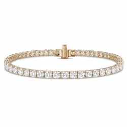 tennisarmband 7,00 ct in 14 karaat goud
