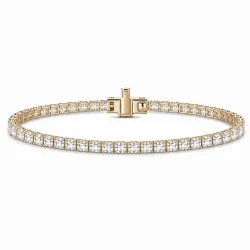 tennisarmband 4,25 ct in 14 karaat goud