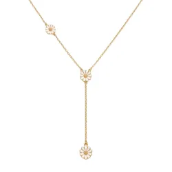 margriet Y-ketting in verguld sterlingzilver - Maggie