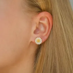 11 - 12 MM margriet oorsteker in verguld sterlingzilver - Marie