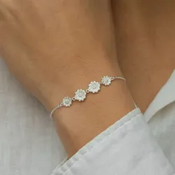 margriet armband in zilver