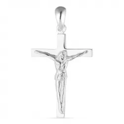 kruis met Jezus hanger in zilver