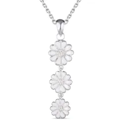 margriet ketting in zilver - Maggie