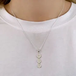 margriet ketting in zilver - Maggie