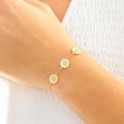 margriet armband in verguld sterlingzilver - Matilda