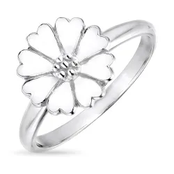 11 mm margriet ring in zilver - Magda