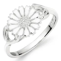 10 mm margriet ring in zilver - Marie