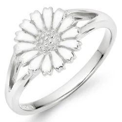 10 mm margriet ring in zilver - Marie