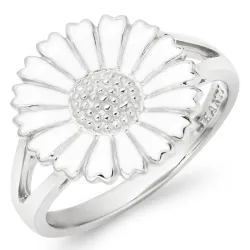 14 mm margriet ring in zilver - Marie