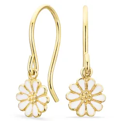 margriet oorbellen in verguld zilver - Maggie