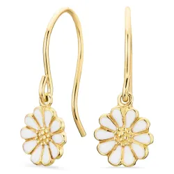 margriet oorbellen in verguld zilver - Maggie