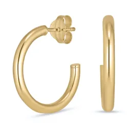 16 mm halfcreool in 8 karaat goud - Gold Collection