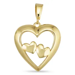 hart hanger in 8 karaat goud - Gold Collection