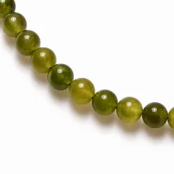 groen agaat armband in verguld staal - AURA