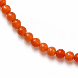 geel calcedon armband in verguld staal - AURA
