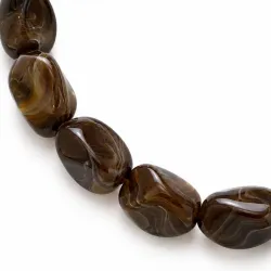 acryl armband in verguld staal - AURA