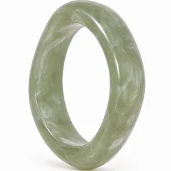 groen bangle in hars - AURA