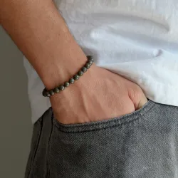 pyriet armband in nylon met verstelbaar koord