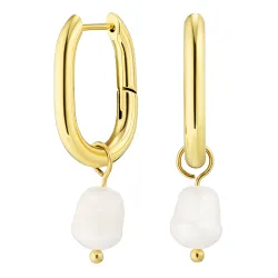 waterproof parel creool in verguld staal - OCEANA