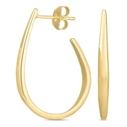 28 mm creool in verguld zilver