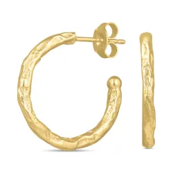 20 mm creool in verguld zilver