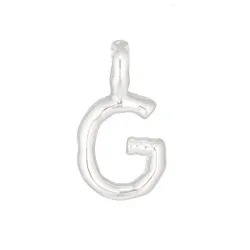 letter g hanger in zilver - My Letter