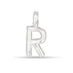 letter r hanger in zilver - My Letter
