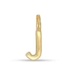 letter j hanger in verguld sterlingzilver - My Letter