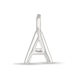 letter a hanger in zilver - My Letter
