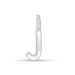 letter j hanger in zilver - My Letter