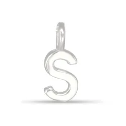 letter s hanger in zilver - My Letter