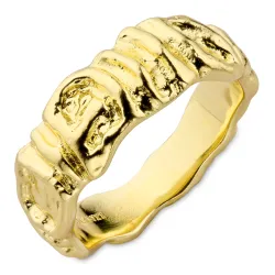 ring in verguld messing - Eliné