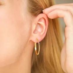 halfcreool in verguld messing - Eliné