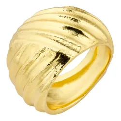 ring in verguld messing - Eliné