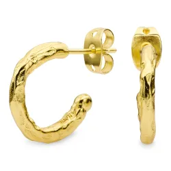 14 mm halfcreool in verguld messing - Eliné