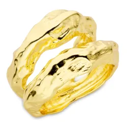 ring in verguld messing - Eliné