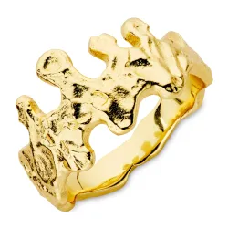 ring in verguld messing - Eliné