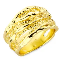 ring in verguld messing - Eliné