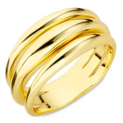 ring in verguld messing - Eliné