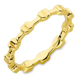 ring in verguld messing - Eliné