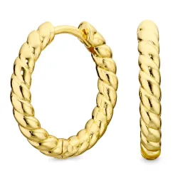 creool in verguld messing - Eliné