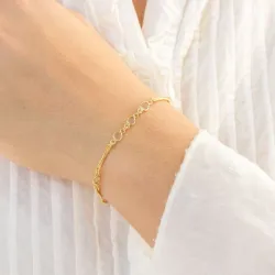 armband in verguld messing - Eliné